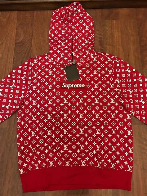 lv supreme hoodie